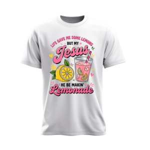 Faith Turns Lemons into Lemonade” Premium Graphic T-Shirt
